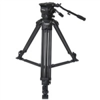 100mm Tripod/Head Combo with VZ-FH100 Head and VZ-T100A Tripod - Cams up to 15 lbs